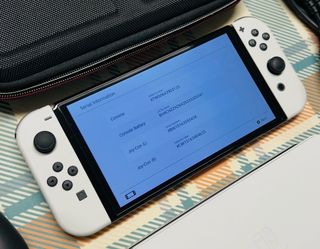 Nintendo Switch OLED White Model Handheld Console - 64GB - Tested/Works 2125