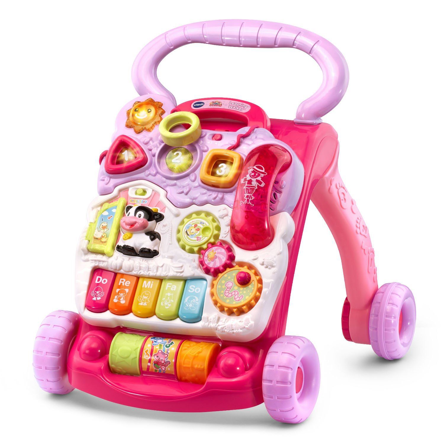Brand New VTech Sit-To-Stand Learning Walker (Frustration Free Packaging), Pink