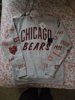 Men Reebok Chicago Bears NFL Crewneck Sweatshirt