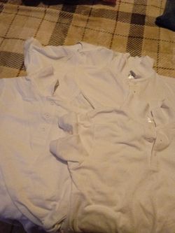 All size ten white unisex uniform