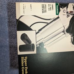Harley Davidson fork covers