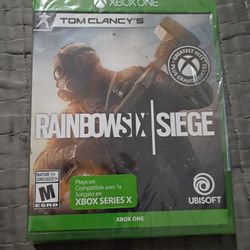 New Tom Clancy's Rainbow Six Siege - Xbox One Video Game - Sealed