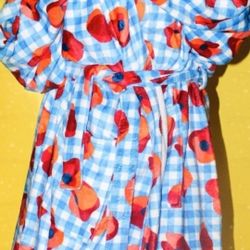 Wizard Of Oz Robe Red Poppies Unisex Soft Cozy 2XL 3XL