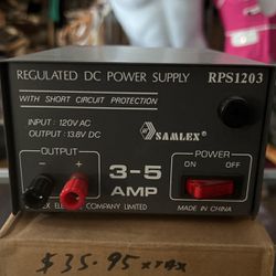 Power Supply 3-5amps