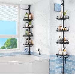 Black Bathroom Caddy 