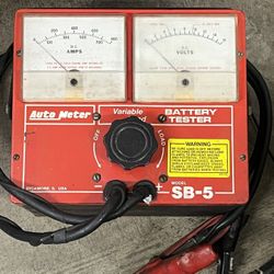 Auto Meter SB-5 Battery and Charging System Tester