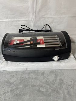 Electric Hot Dog Roller Grill with Cover