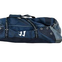 WARRIOR Black Hole Lacrosse Equipment Bag Blue with Shoulder Strap 42” 42z13x12in 