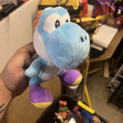 Blue Yoshi Plush