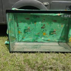 Huge  Fish Aquarium Super Heavy Approx 175 Gallon