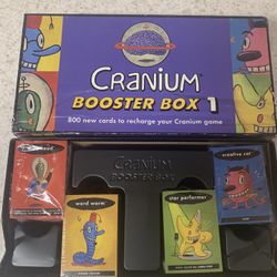 CRANIUM BOOSTER  BOX 1 / With 800 CARDsS(1999)BRAND. NEW