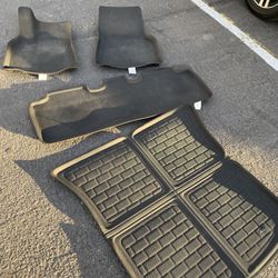 Tesla Model Y 2020 Floor Mats Full Set