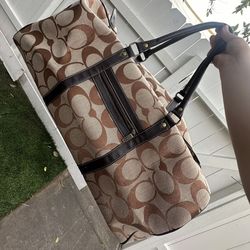 Coach duffle bag
