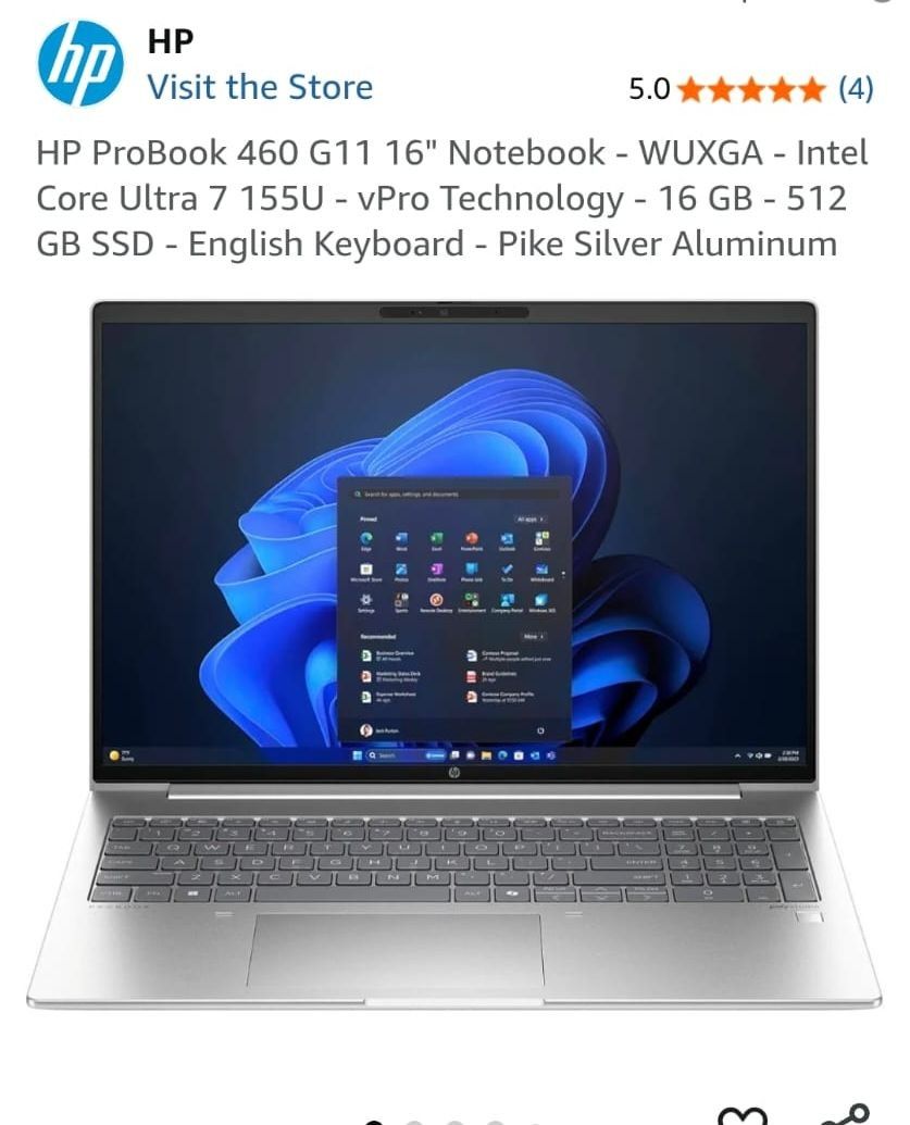 Brand New PROBOOK 440 G11 Intel i7 Ultra