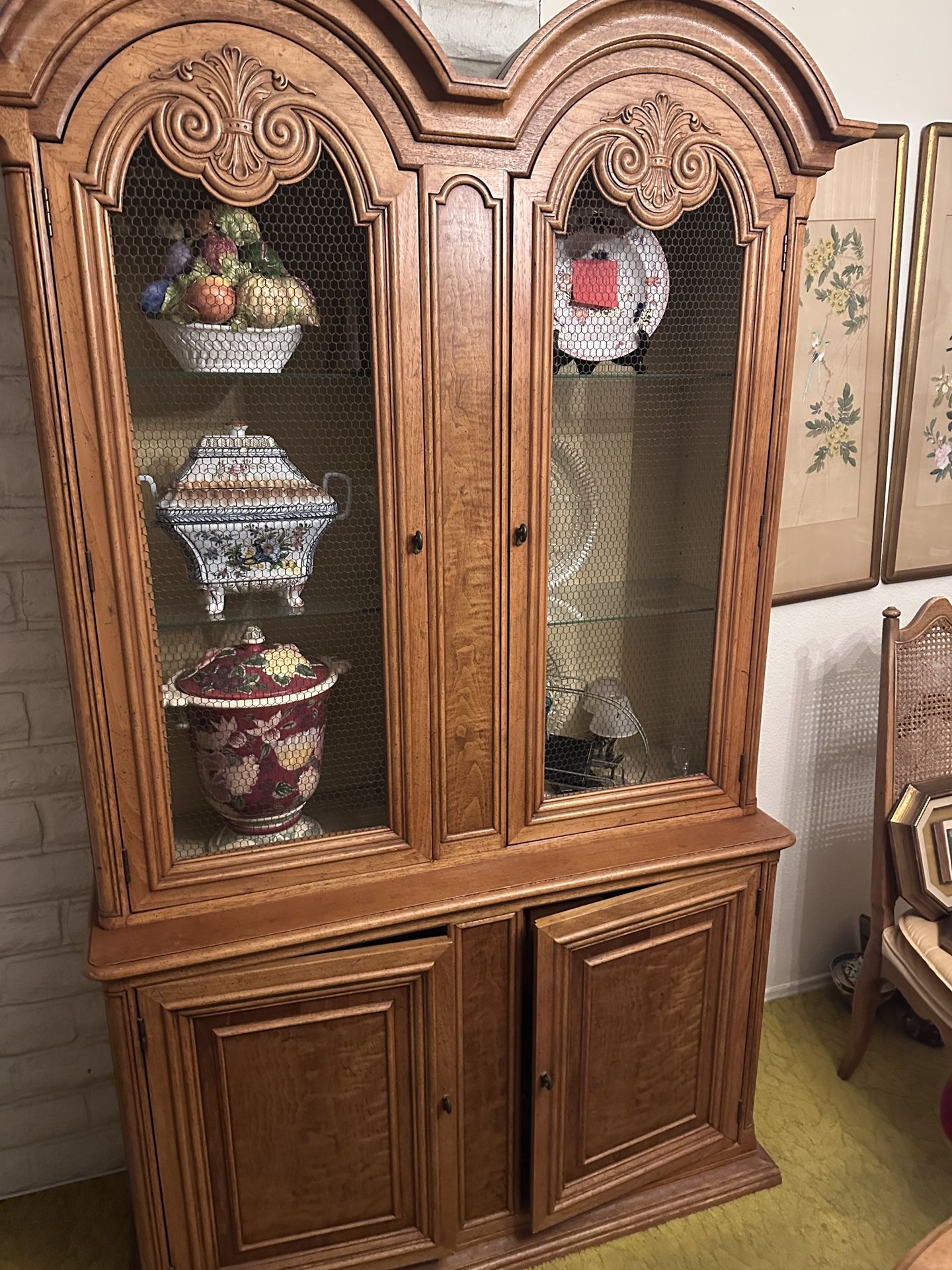 80’s China Cabinet