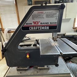 Craftsman 10” band saw
