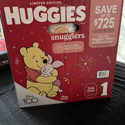 Unused Huggies Size 1