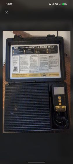 Refrigerant scale