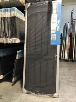 36"x96" steel security door