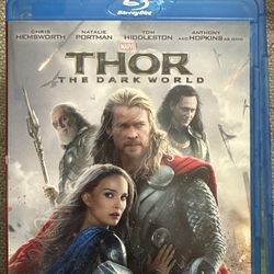 Thor The Dark World Blu Ray
