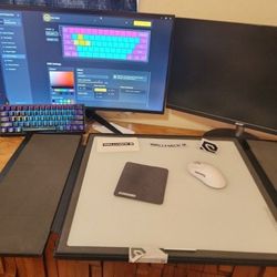 Complete Gaming Setup  — RTX 4070 Tower + Monitors