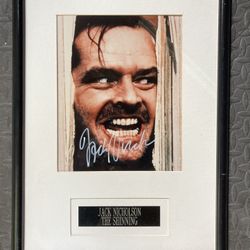 Signed Jack “shining” 