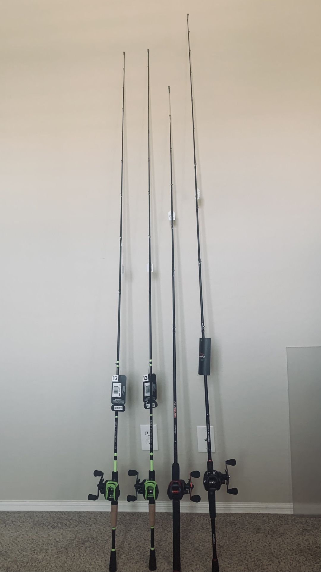 CHOOSE FROM 4 Different Baitcast Combos - READ MORE BELOW