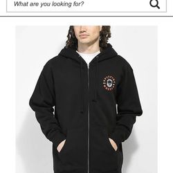 Spit Fire Black Hoodie
