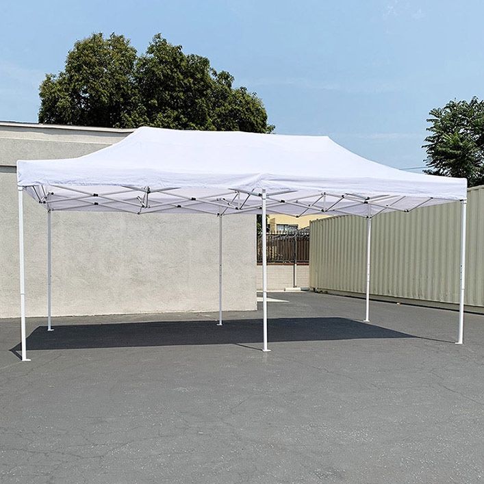 (NEW) $185 Heavy Duty 10x20 FT Ez Pop Up Canopy Outdoor Party Tent Instant Shades w/ Carry Bag