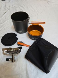 GSI Pinnacle Soloist + Primus Classic Stove