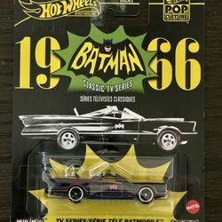 Hot Wheels Premium Batman 1966 Batmobile Pop Culture