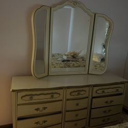 Dresser And Mirror