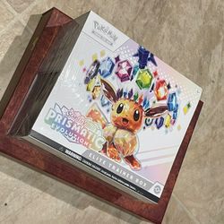 Pokémon Prismatic Evolutions Elite Sealed Box Booster Packs