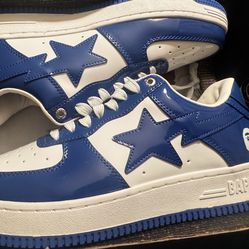 10.5 Bathing Ape Bape Sta Patent Pack Blue