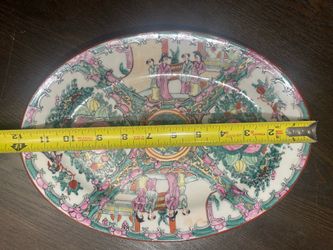 Chinese Rose Medallion bowls cups and platters