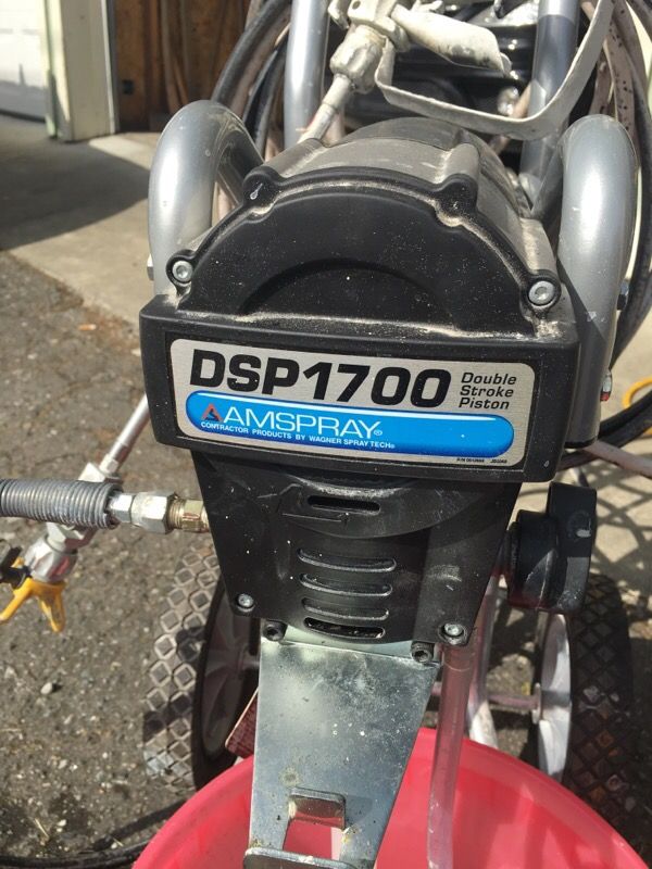 Dsp 1700 Amspray Wagner Paint Sprayer For Sale In Everett Wa Offerup