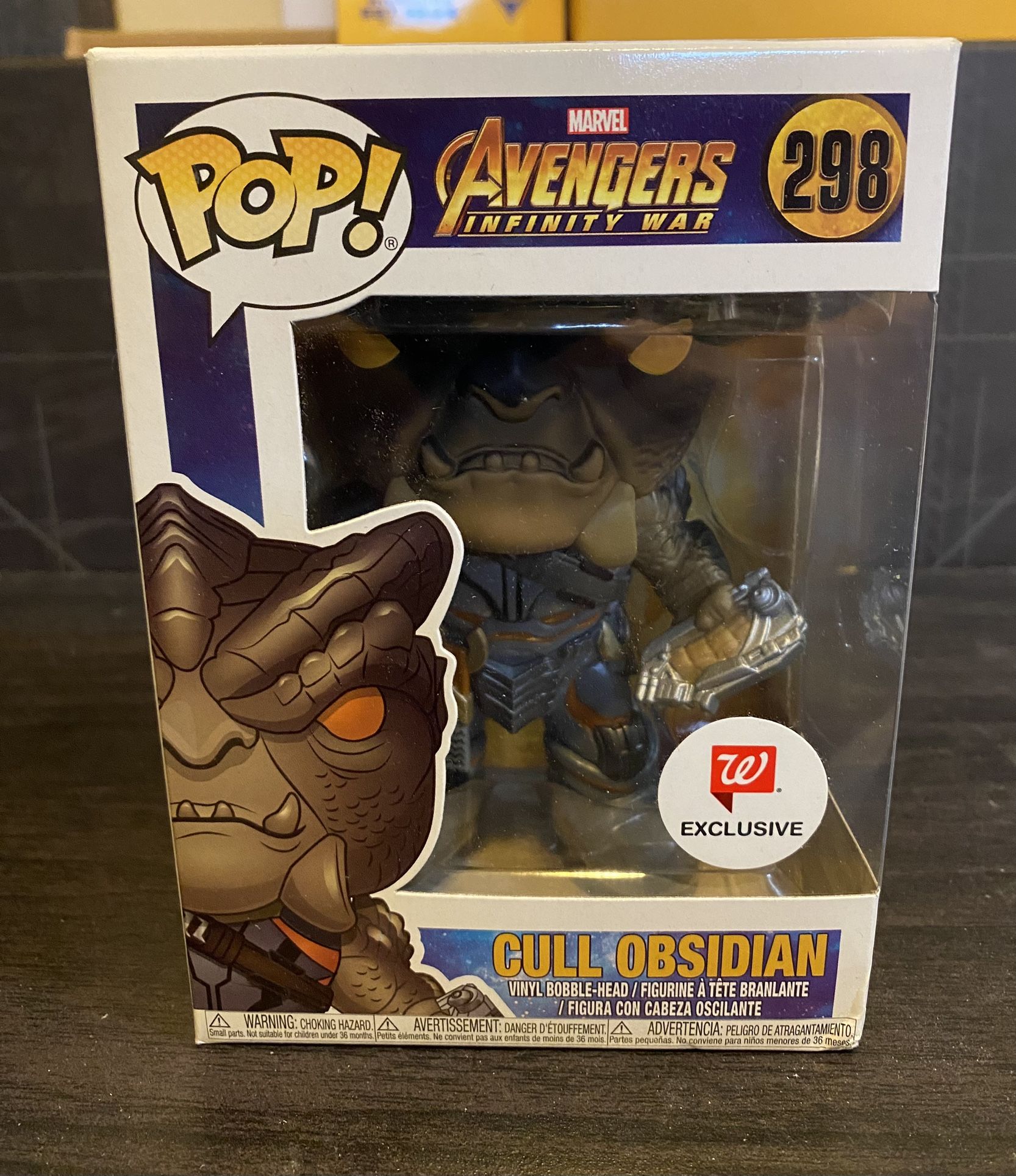 Funko POP Marvel: Avengers - Cull Obsidian Walmart Exclusive 298