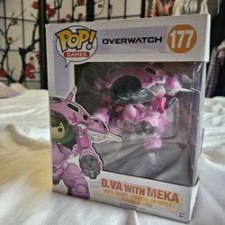 Overwatch Funko Pop Full Mecha With Little Dva Inside It
