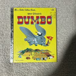 Walt Disney Dumbo A Little Golden Book