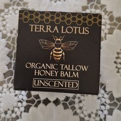 Terra Lotus Organic Tallow Honey Balm.