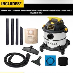 New: 5 Gal. 4.0 Peak HP Wet/Dry Vac
