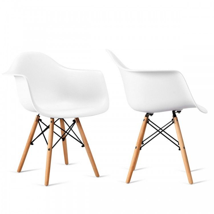Set of 2 Modern Armchairs