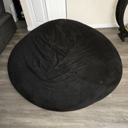 6 Foot Memory Foam Bead Bean Bag