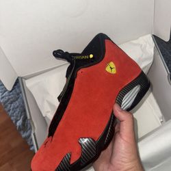 Jordan 14 “Ferrari” Size 10.5 (2 Pairs Left)