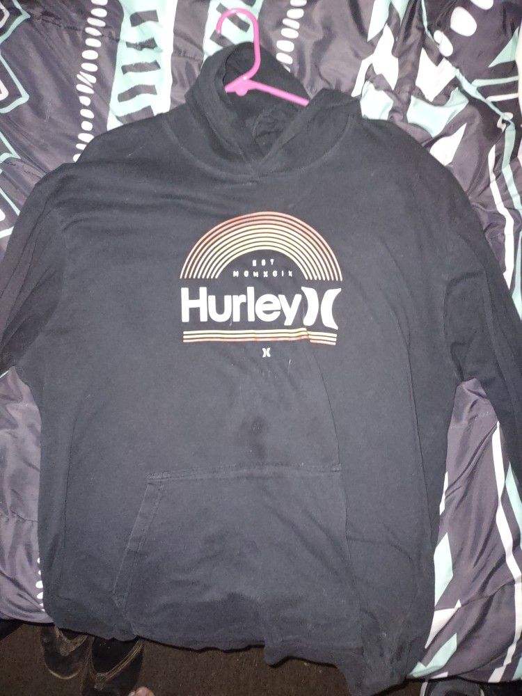 Hurley Long Sleeve Shirt (Hoodie) XL