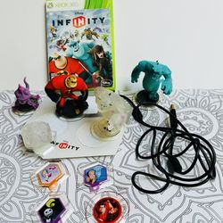 Xbox 360 Disney Infinity Bundle Figures and Discs #4019