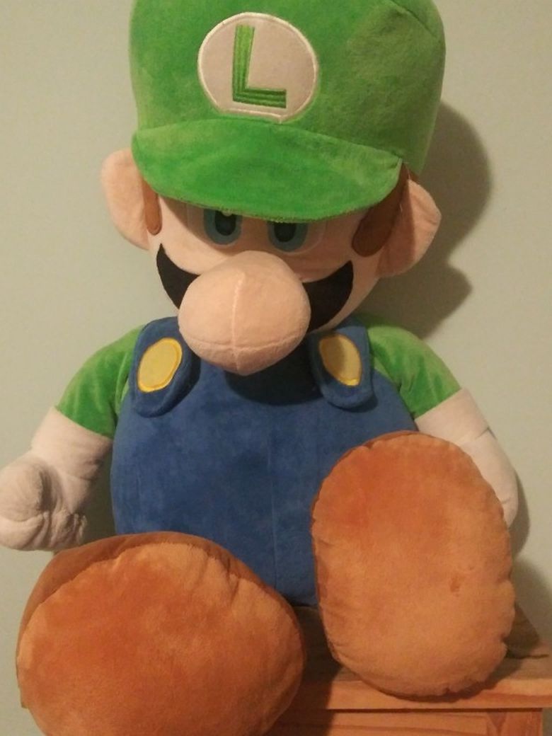 Extra Large Plush Luigi
