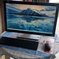 Dell 24in All In One Touchscreen Windows 11 480gb SSD
