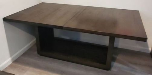 Real Wood Dining Table – Seats 6 – $250