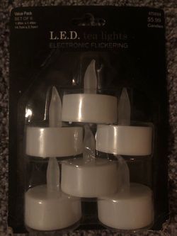 L.E.D tea lights